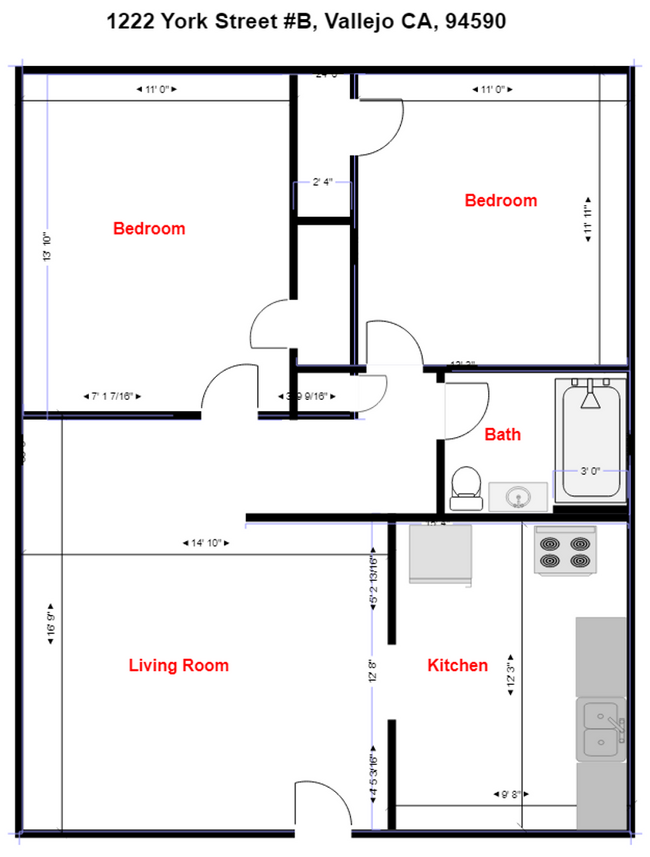 Foto del edificio - Lovely 2 Bedroom, 1 Bathroom Unit in Vallejo!