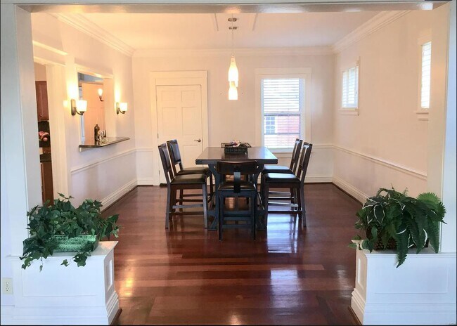 View of dining room from living room - 7023 Pershing Ave