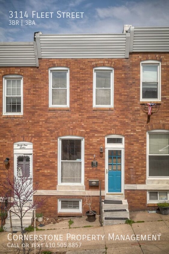 Primary Photo - 3 bed, 3 bath I $2500| 3114 Fleet St. Balt...