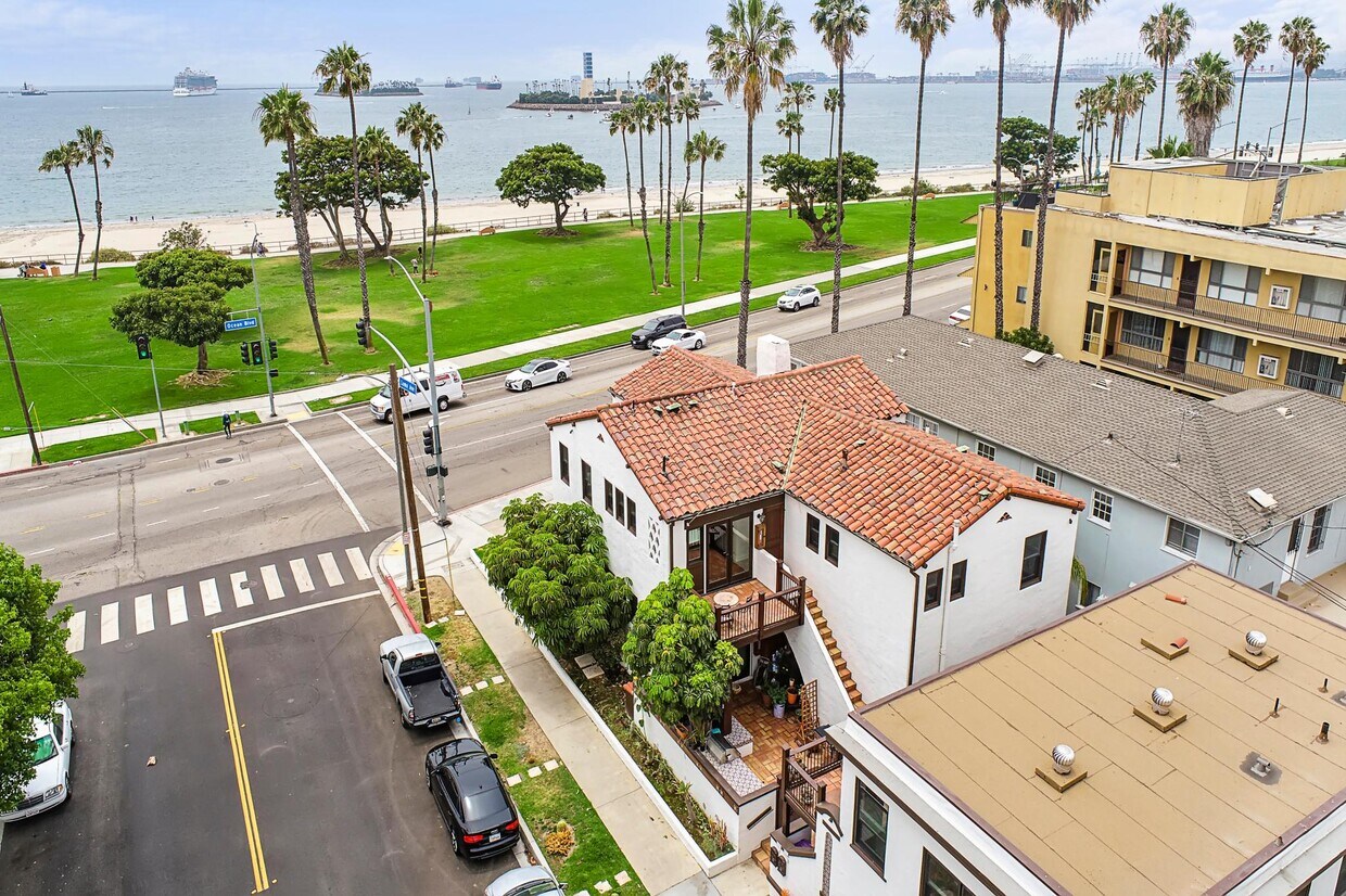 Ocean View from Living Room - 3535 E Ocean Blvd