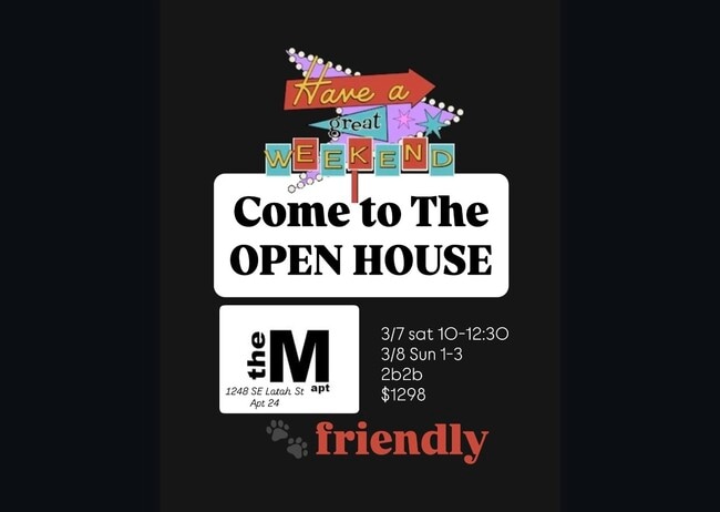 OPEN HOUSE THIS WEEKEND - The M Apartments