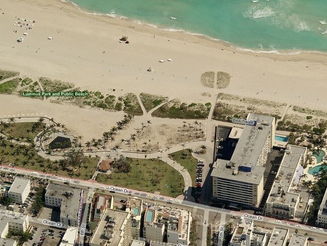 Barbizon Beach Club Apartments Miami Fl Aerial Photo Barbizon Beach Club