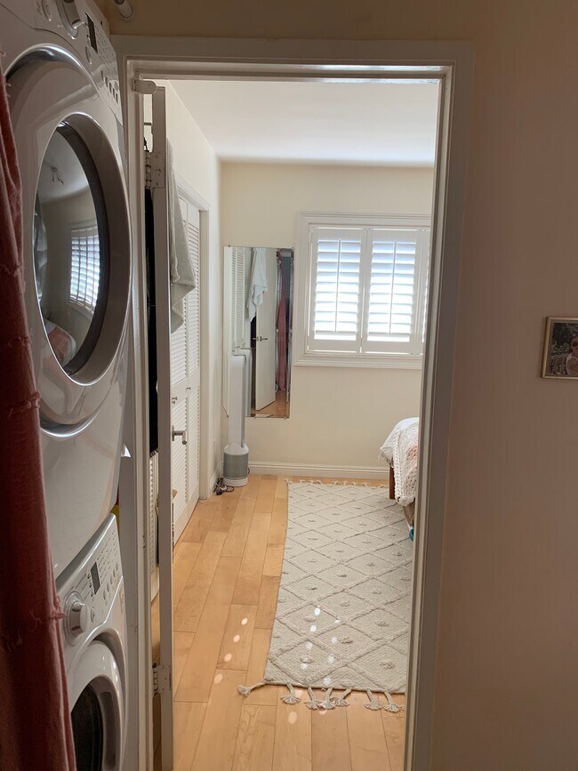 View from the door of Bathroom to the Bedroom - 2444 4th St