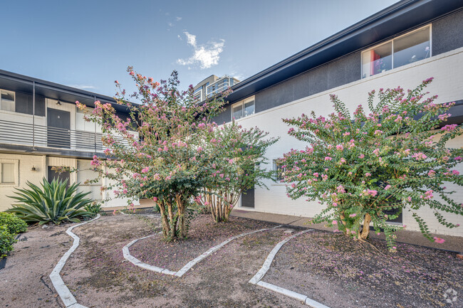 Courtyard with Landscaping - 5123 Del Monte Dr