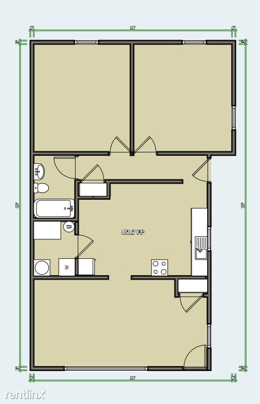 Building Photo - 2 br, 1 bath Duplex - 116 South Yancy Lane