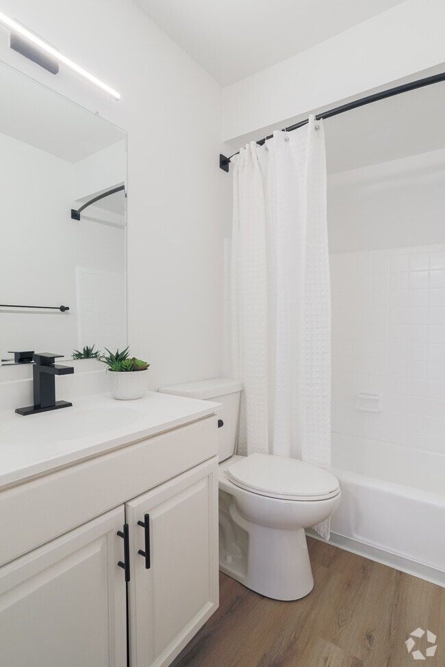 2 BR, 1 BA - The Agave - Bathroom - ReNew Millbrook Apartment Collection