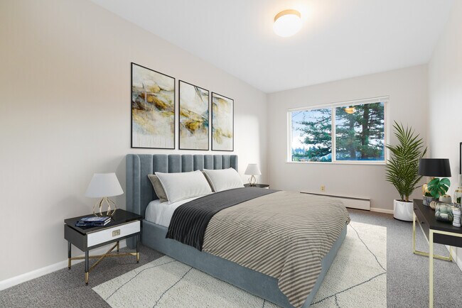 Bedroom (staged) - 4714 22nd Ave NE