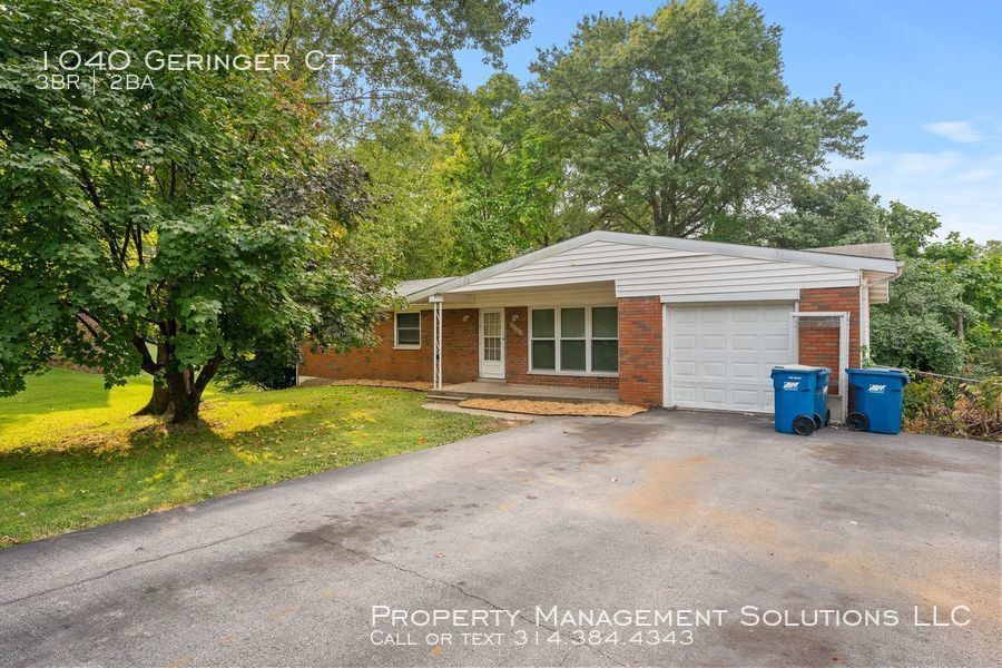 1040 Geringer Ct, Ferguson, MO 63135 House for Rent in Ferguson, MO