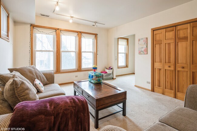 living room and den - 2633 N Wayne Ave