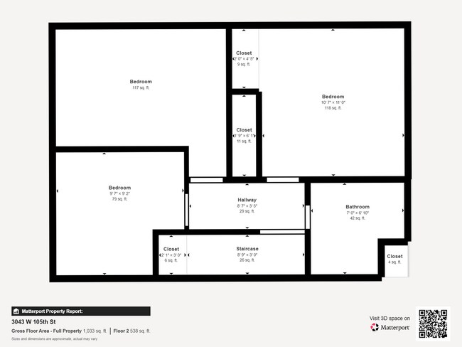 Foto del edificio - Cudell Area - 3 Bedroom - 1 Bath - Single ...