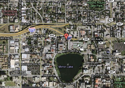 Aerial Photo - Mirror Lake Apartments