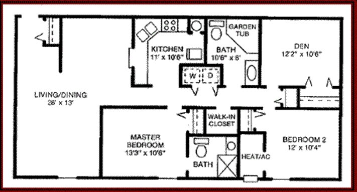 3HAB/2BA - Pangborn Heights Apartments