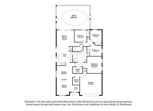 Foto del edificio - 4 Bedroom Pet-Friendly Home in Riverview, FL with Main Street Renewal