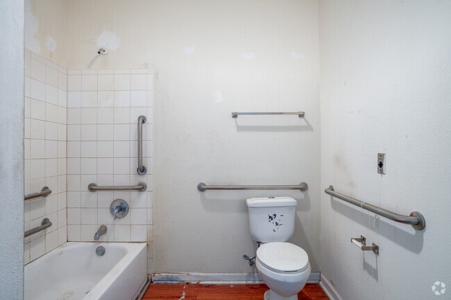 3BR, 2BA - 1,226SF - Primary Bathroom - Elm Street Village