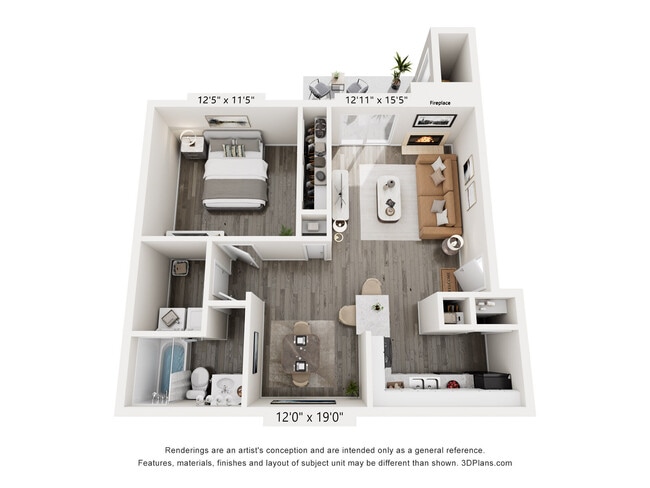 Interior Photo - Element at Creekside