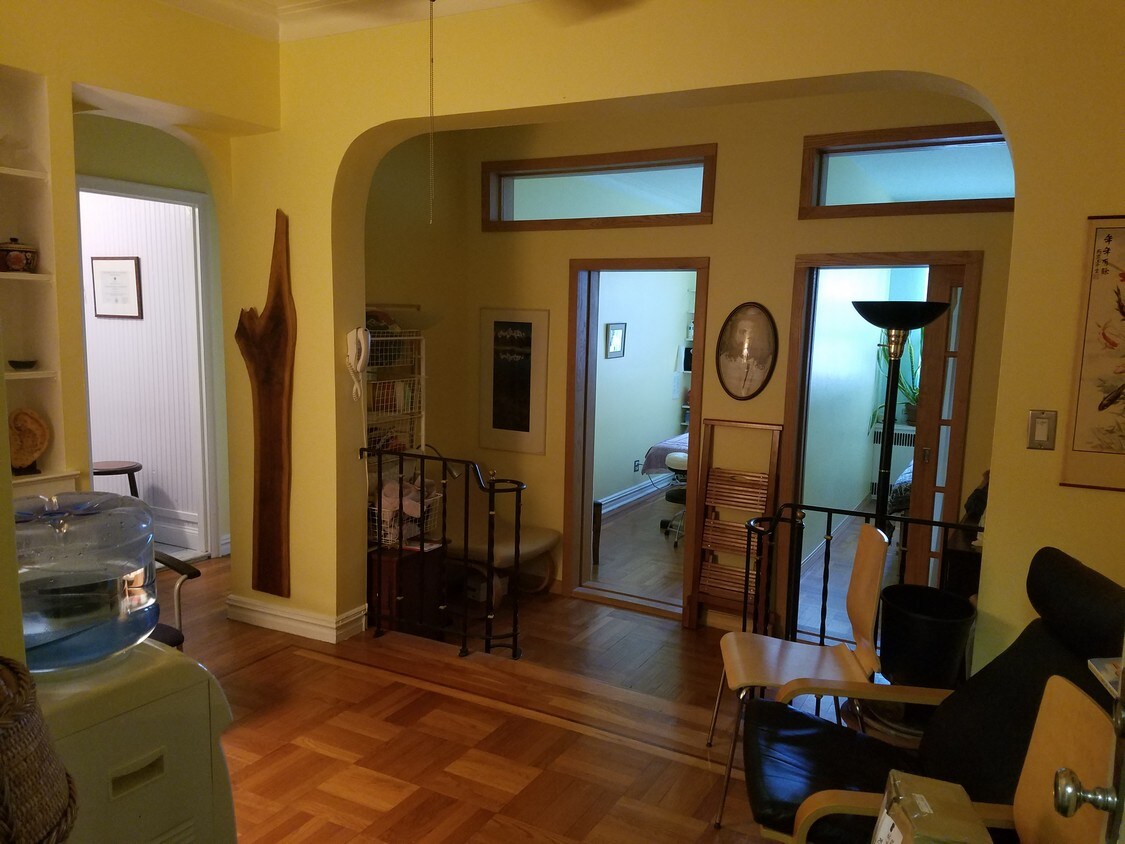 view from the foyer - 210 Martine Ave