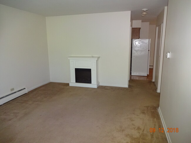 Front Room w/Elect Fireplace - 300 W Quincy St