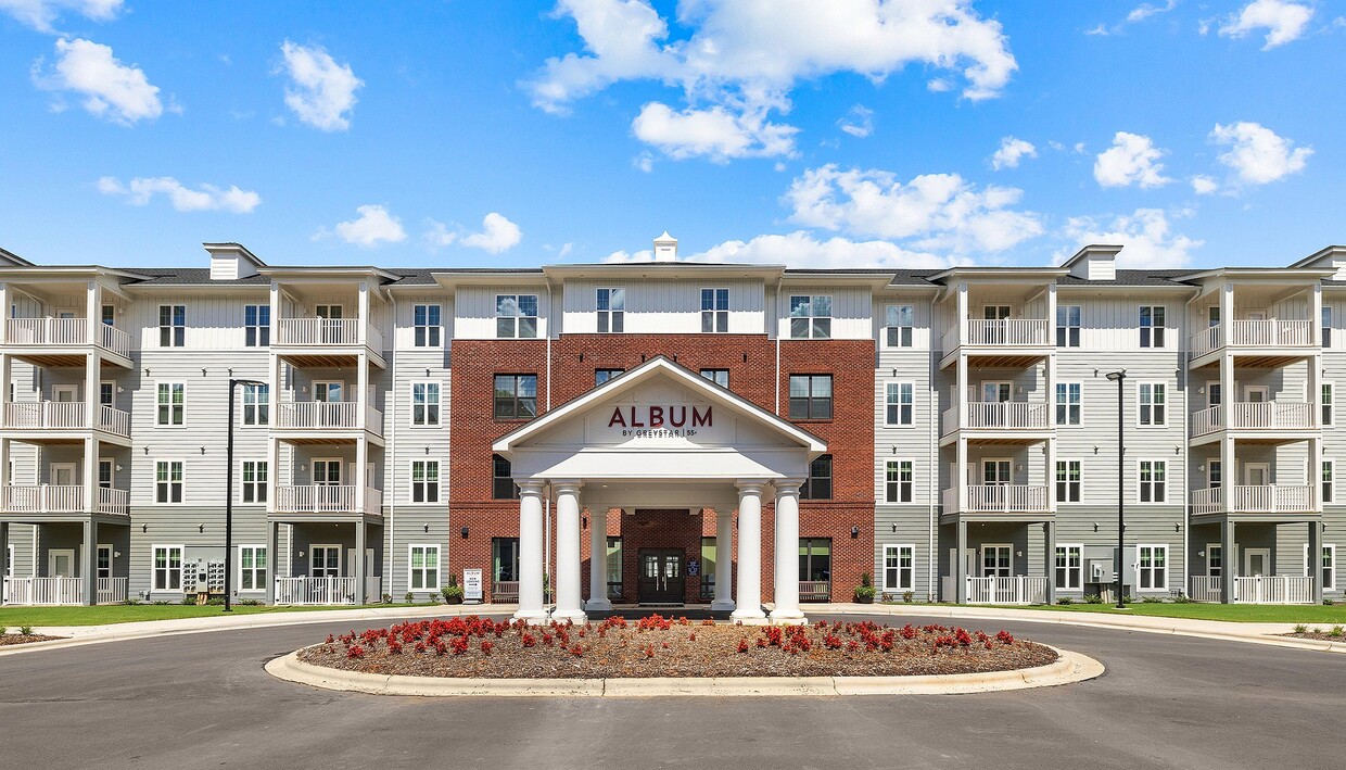 Album Matthews - Building Exterior 1 - Album Matthews 55+ Active Adult Apartments