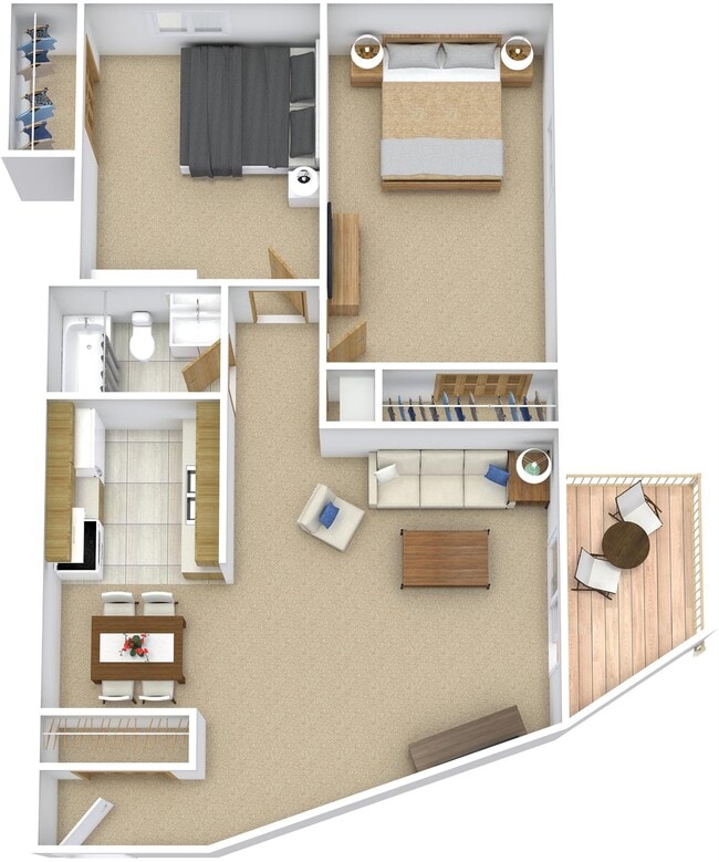 Interior Photo - Richland Court