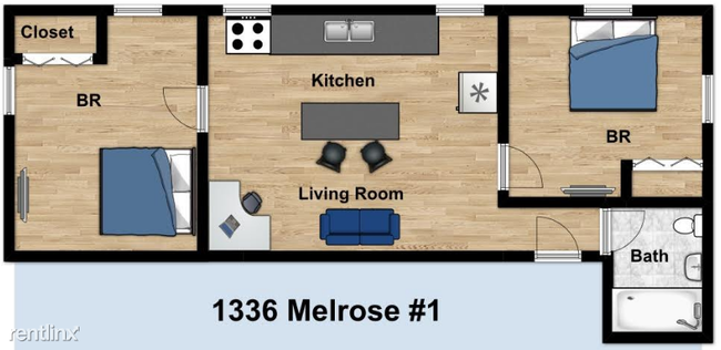 Building Photo - 2 br, 1 bath Apartment - 1336 Melrose Pkwy