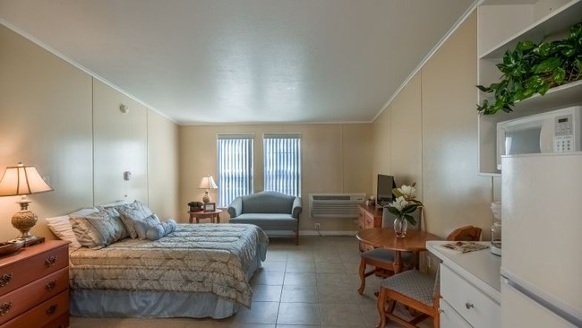 Studio Apartment - Rocky Creek Village Senior Living