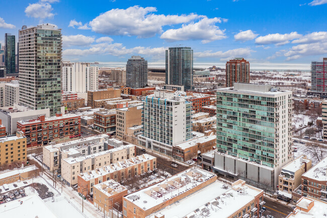 Aerial Photo - 1819 S Michigan Ave