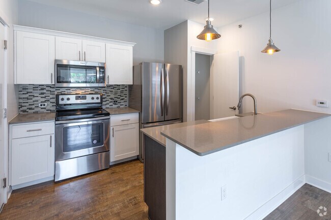 Estudio, 1BA - Park City - 578 ft² - Elevation Apartments