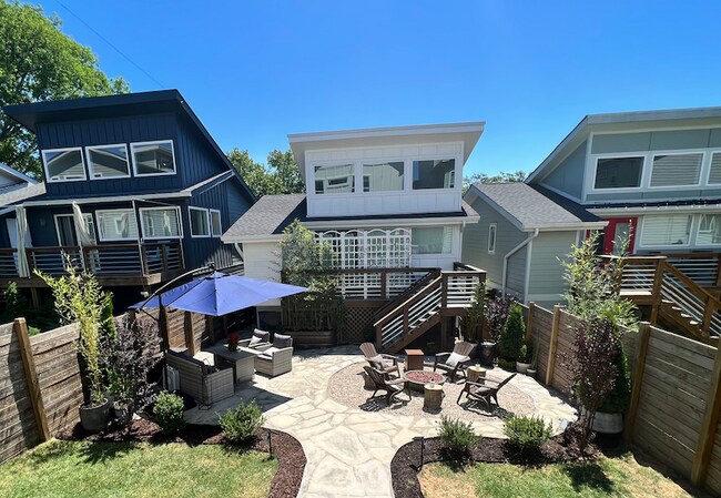 View of the Unit from the Backyard - 1105A N 8th St