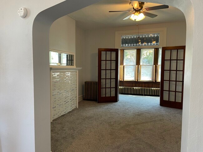 Living room from bedroom - 1025 Forest Ave