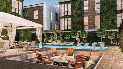 Pool Courtyard - Botanica Oak Hills