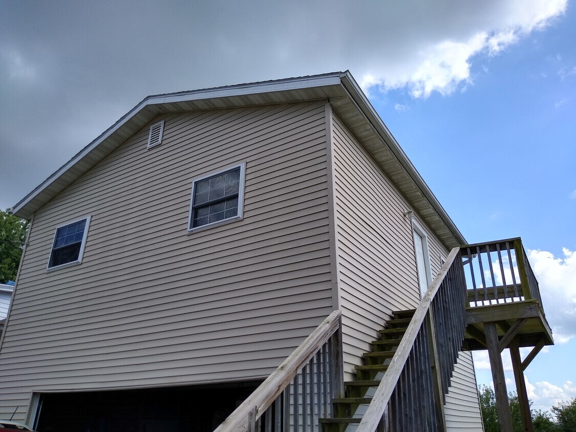 Outside view of 2nd level apartment - 122 N Hayden St