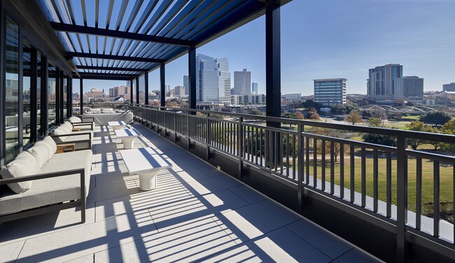 Sweeping Views of Downtown Fort Worth at our NEW Bexley South Building - Bexley at Left Bank