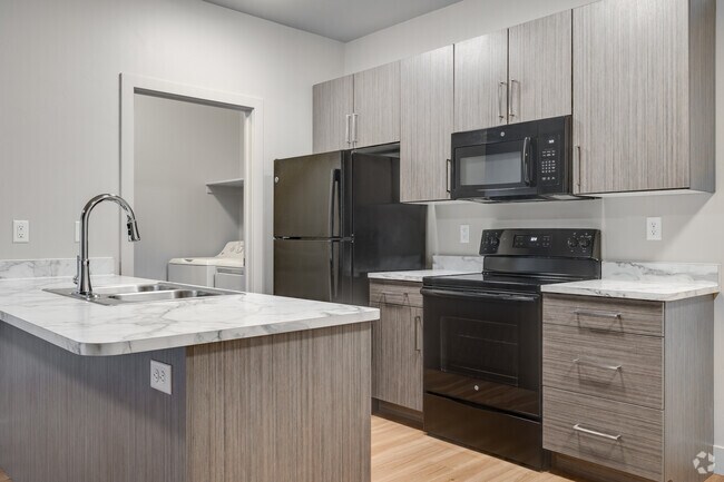1 habitación, 1 baño - 740 pies cuadrados - Cocina - The Residences at First Street