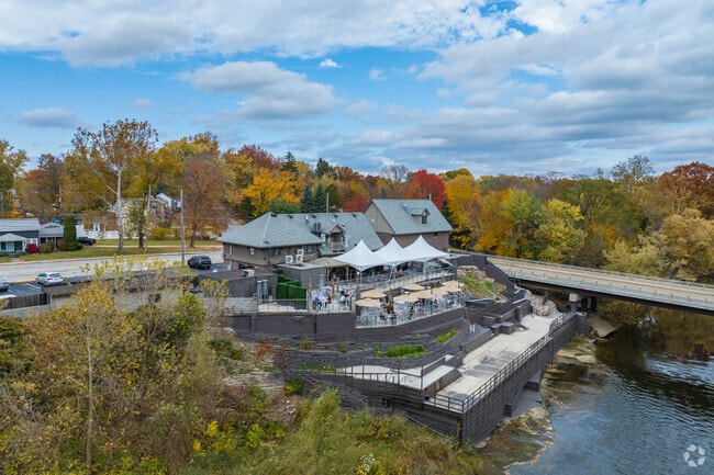 North Village's Missing Mountain Brewing Company sits on the Cuyahoga River.