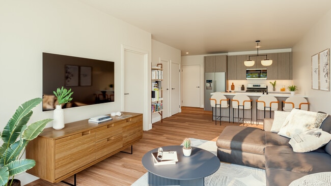 Área de estar típica - Galewood Residences