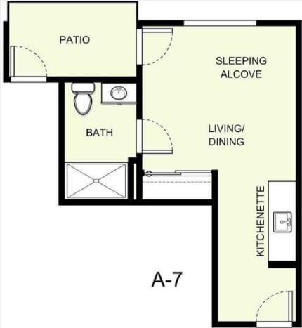 Floor Plan A-7 - Holiday Golden Oaks