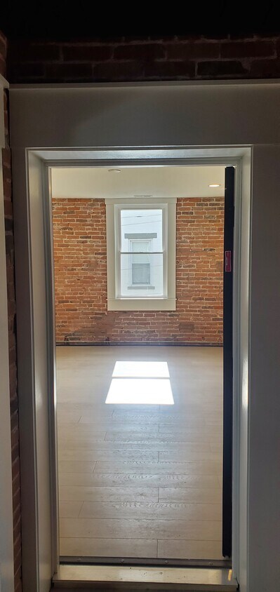 Unit 23 front door - 102 Harrison Ave