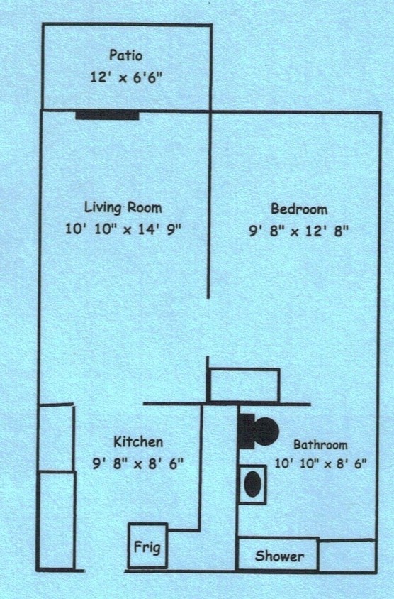 1HAB/1BA - Manistee Manor