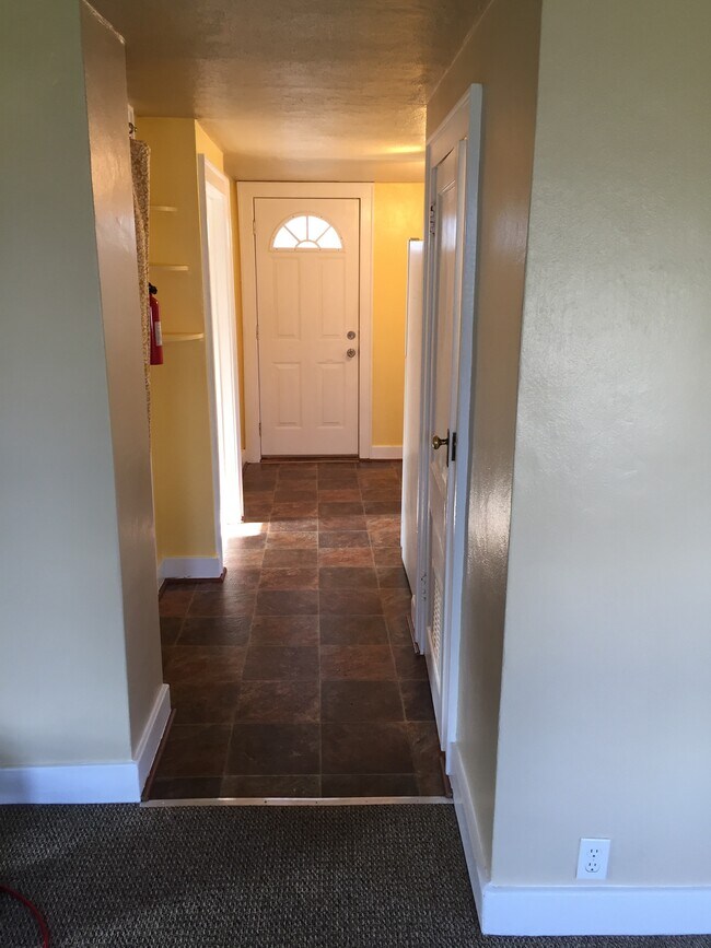 hallway view to back door - 543 North Berkley Street