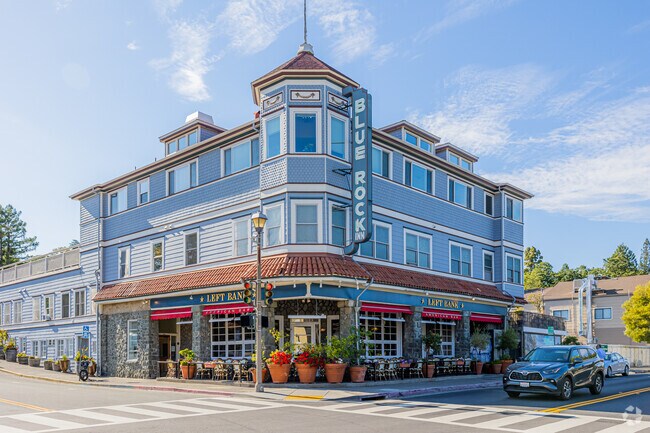 Left Bank is a popular French brasserie in downtown Larkspur.
