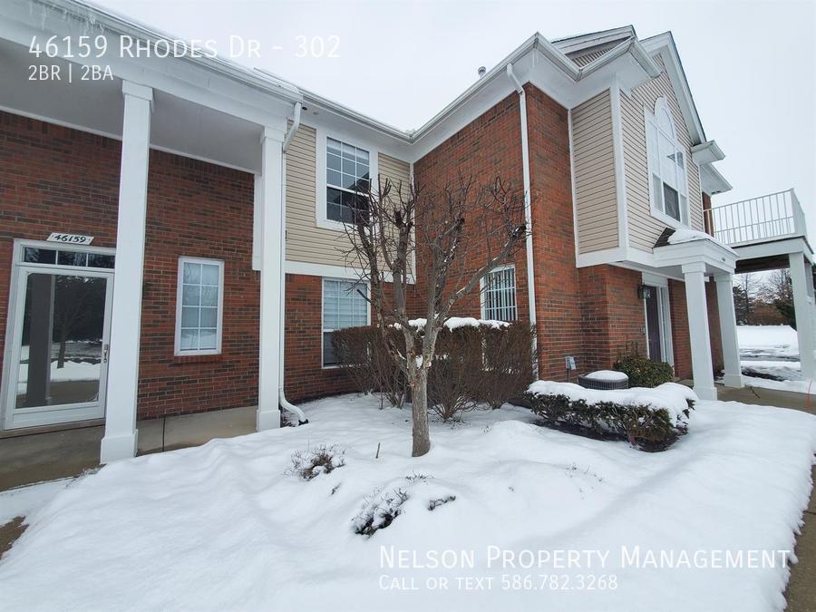 46159 Rhodes Dr Unit 302, MI 48044 Condo for Rent in MI