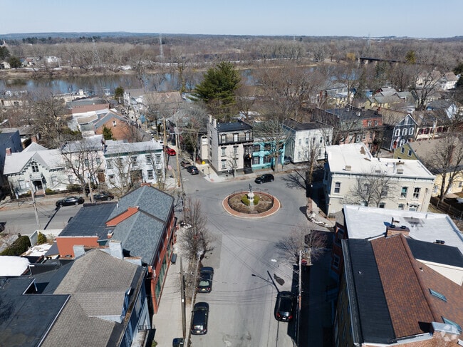 Aerial View of the Stockade