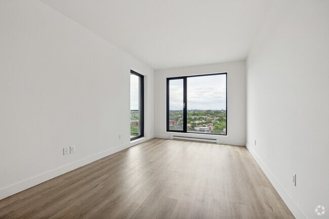 1BR, 1BA - 697SF - Living And Dining Room - Gest Sur Gouin