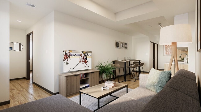 Living Room - The Els - Student Living
