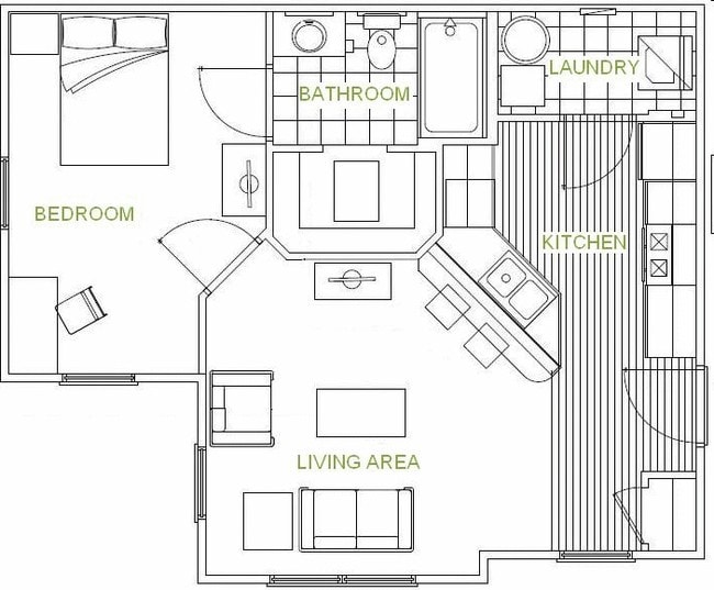 1BR/1BA - Province