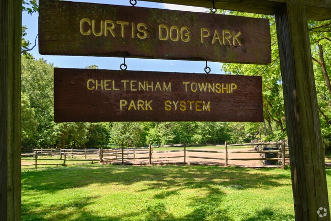 Curtis Dog Park is located on the grounds of Curtis Arboretum.