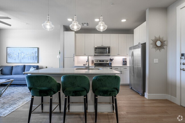 1BR, 1BA - 640SF A1 - Presidio at River East