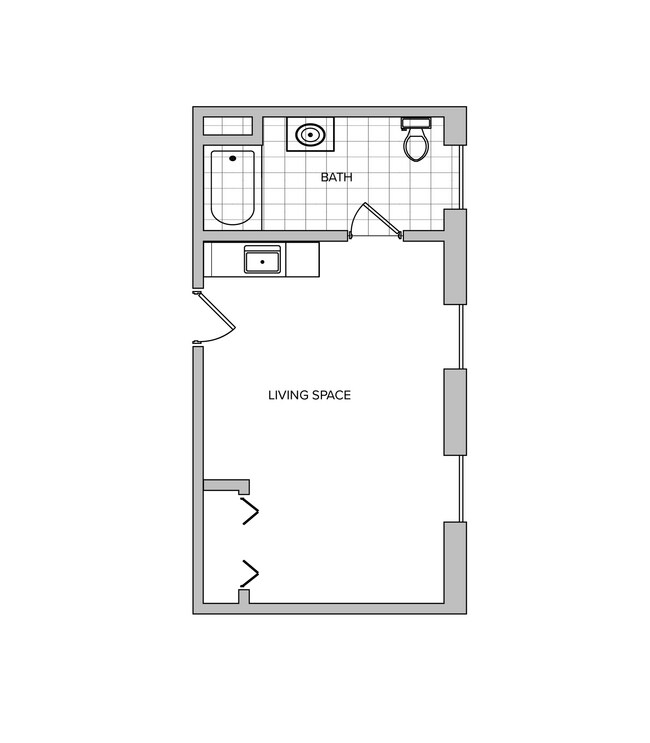 Plano de planta - The Inman