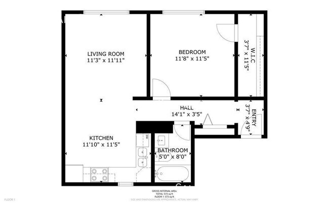 Building Photo - 1 bed/1 bath apartment in Deerfield, WI!