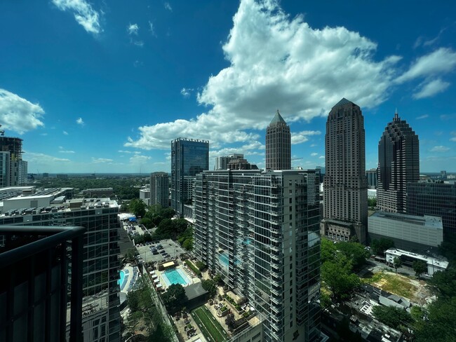 Balcony view - 1080 Peachtree St NE